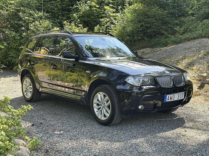 Svart Begagnad 2007 BMW X3 M Sport SUV | 65 000 kr (Marknadspris) - Bild 1/4