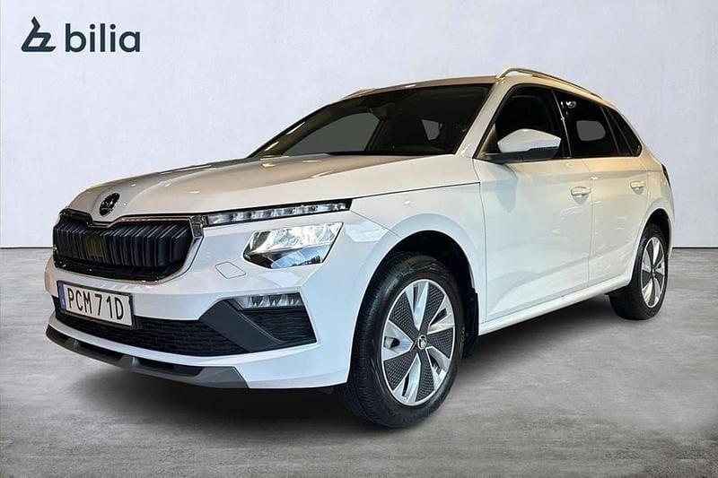 Vit Begagnad 2024 Skoda Kamiq SUV | 269 000 kr (Marknadspris) - Bild 1/4