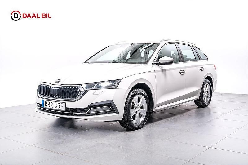 Begagnad Skoda Octavia Style 150 HK (110 kW) 2020 Vit Kombi
