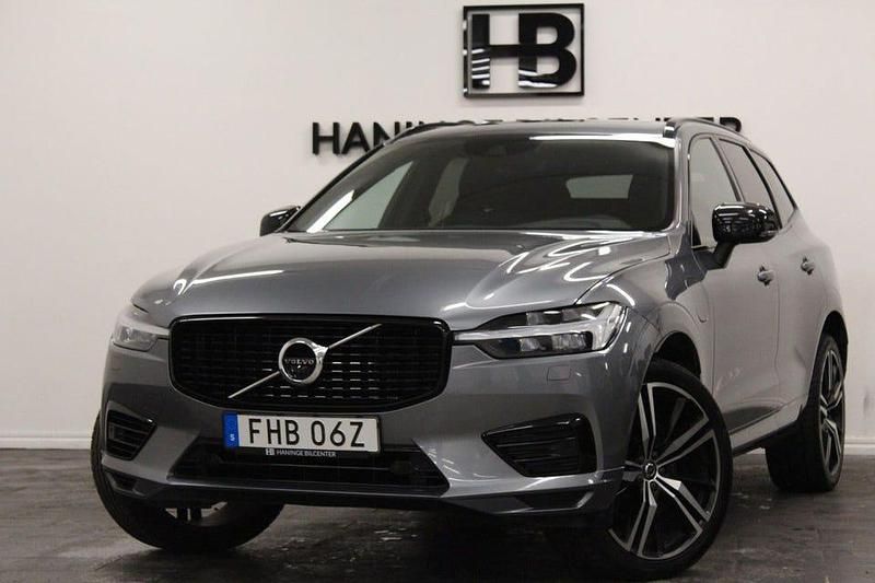 Grå Begagnad 2021 Volvo XC60 R-Design SUV | 409 900 kr (Dyr) - Bild 1/4