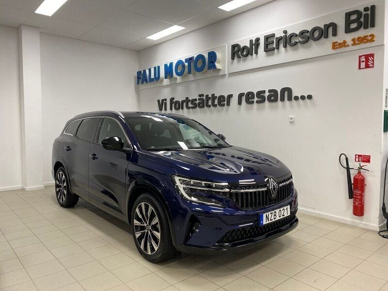 Blå Begagnad 2024 Renault Espace Techno Minibuss | 379 500 kr (Superpris) - Bild 1/4