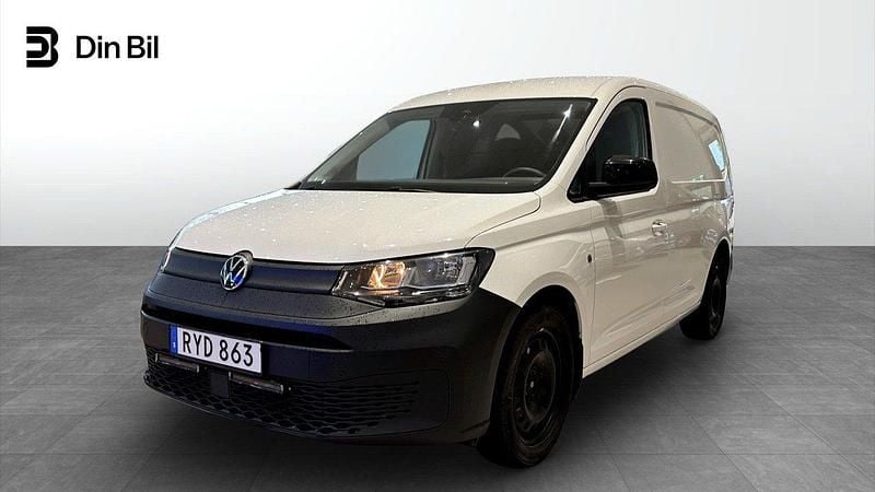 Vit (candyvit) Begagnad 2022 VW Caddy Maxi Minibuss | 319 900 kr (Dyr) - Bild 1/4