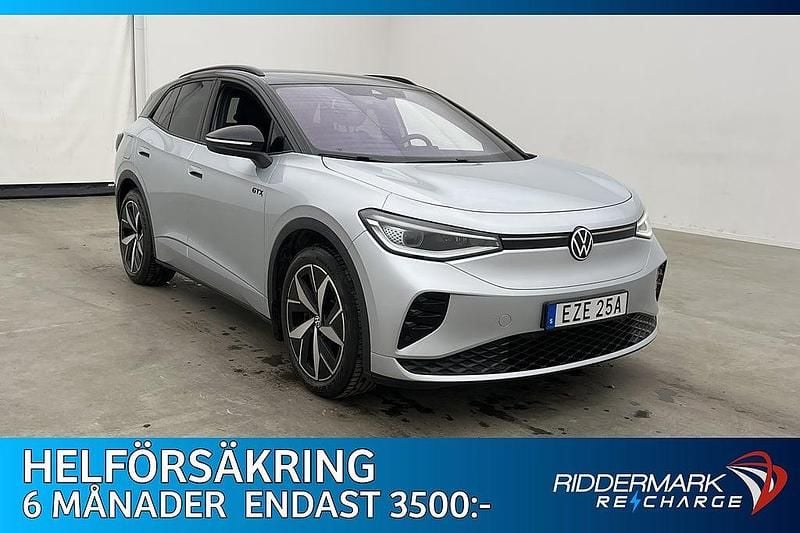 Silver Begagnad 2022 VW ID.4 GTX SUV | 308 900 kr (Bra pris) - Bild 1/3