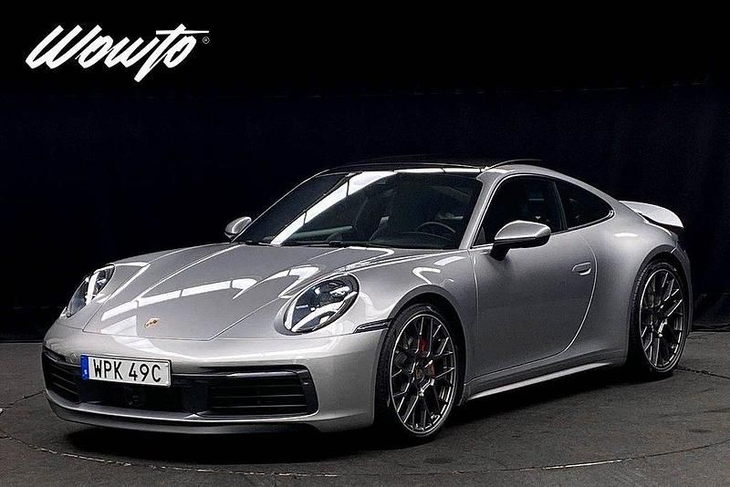 Silver Begagnad 2020 Porsche 911 Carrera 4S Sportkupé | 1 529 800 kr (Marknadspris) - Bild 1/3