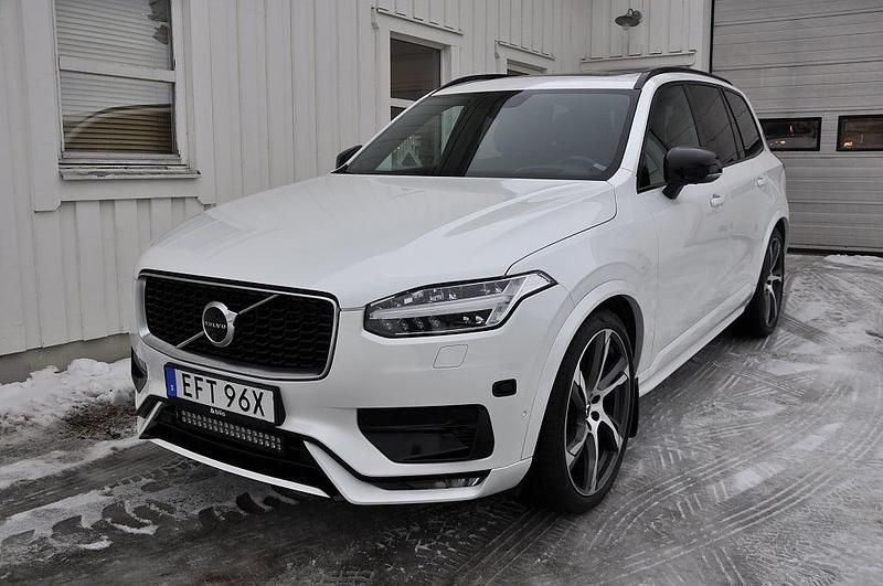 Begagnad Volvo XC90 R-Design 235 HK (172 kW) 2019 Vit SUV