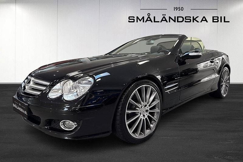 Svart Begagnad 2007 Mercedes SL350 Cab | 239 000 kr (Marknadspris) - Bild 1/4