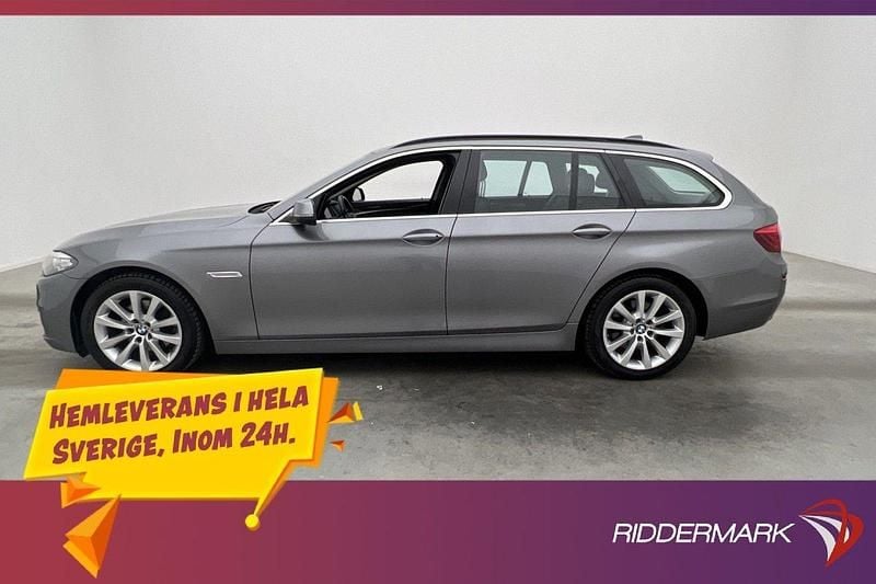 Grå Begagnad 2016 BMW 520 Kombi | 214 900 kr (Lite dyr) - Bild 1/3