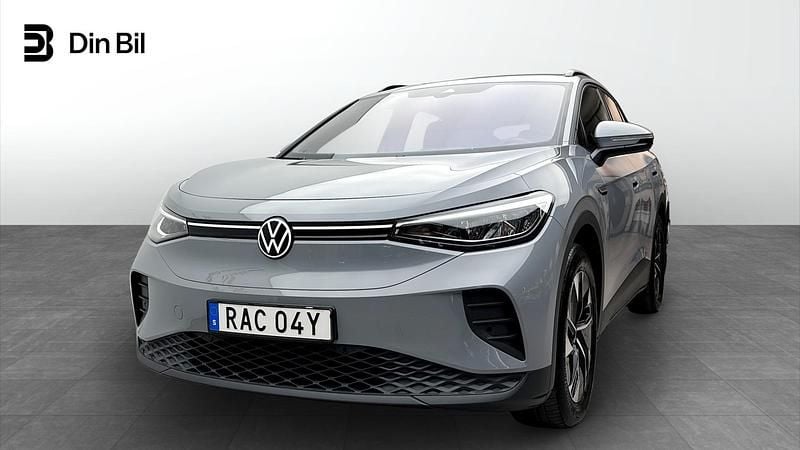 Grå Begagnad 2022 VW ID.4 Comfortline SUV | 339 900 kr (Marknadspris) - Bild 1/4