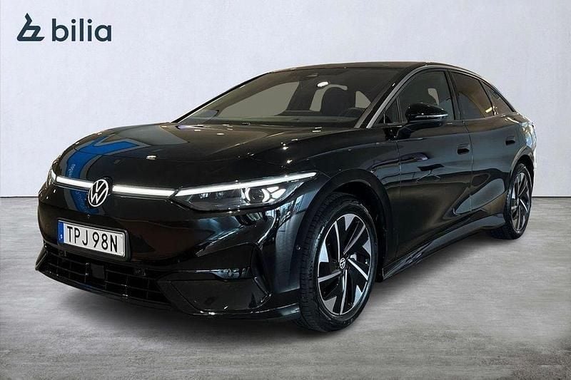Svart Begagnad 2024 VW ID.7 Pro Sedan | 519 900 kr (Superpris) - Bild 1/4
