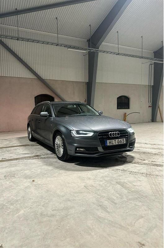 Grå Begagnad 2014 Audi A4 Kombi | 109 500 kr (Marknadspris) - Bild 1/4