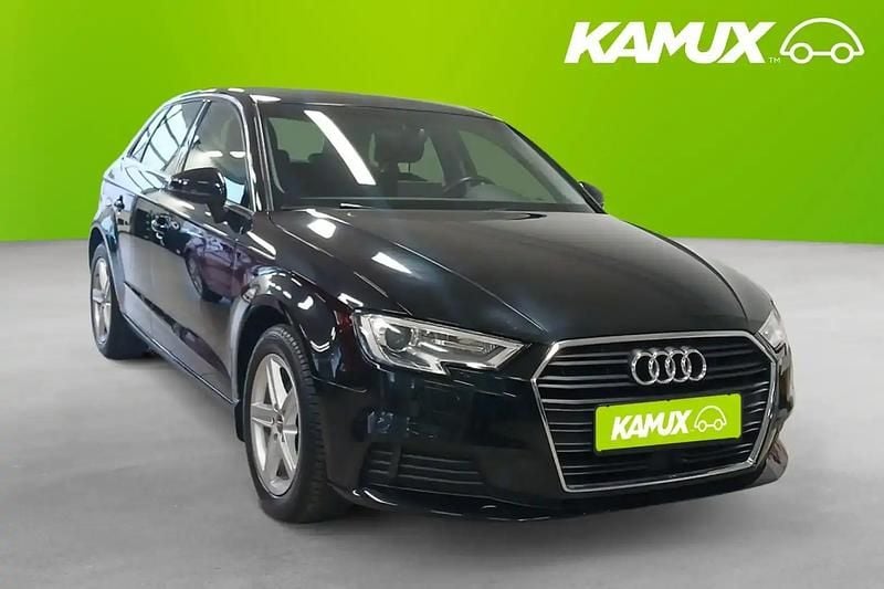 Svart Begagnad 2019 Audi A3 Sportback Halvkombi | 174 900 kr (Bra pris) - Bild 1/4