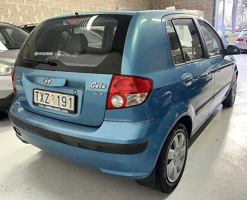 Begagnad Hyundai Getz 82 HK (60 kW) 2002 Blå Halvkombi