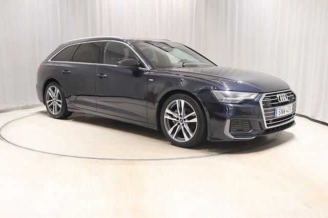 Begagnad Audi A6 S-Line 204 HK (150 kW) 2022 Blå Kombi