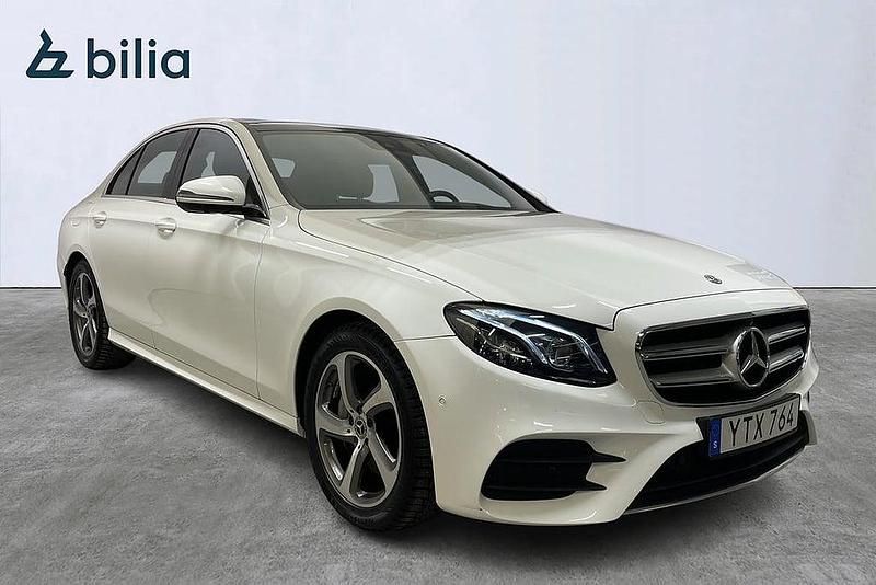Begagnad Mercedes E220 AMG 194 HK (142 kW) 2017 Vit Sedan