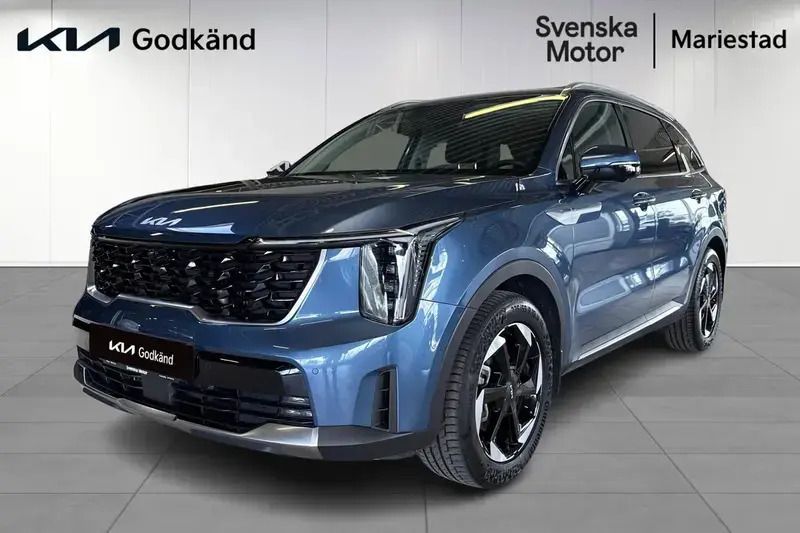 Blå Begagnad 2024 Kia Sorento 3 SUV | 589 500 kr (Dyr) - Bild 1/4