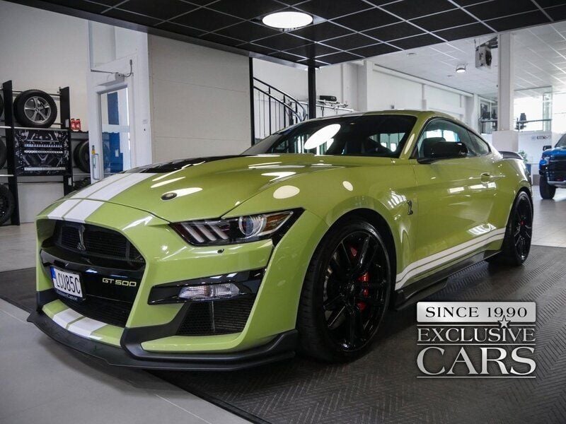 Grön Begagnad 2020 Ford Mustang Sportkupé | 1 339 000 kr - Bild 1/4