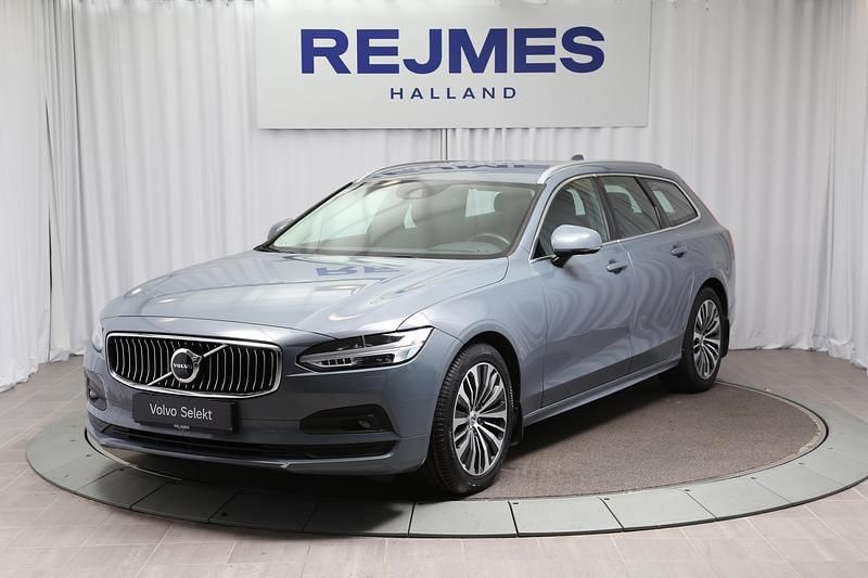 Grå Begagnad 2020 Volvo V90 Momentum Kombi | 324 500 kr (Marknadspris) - Bild 1/4