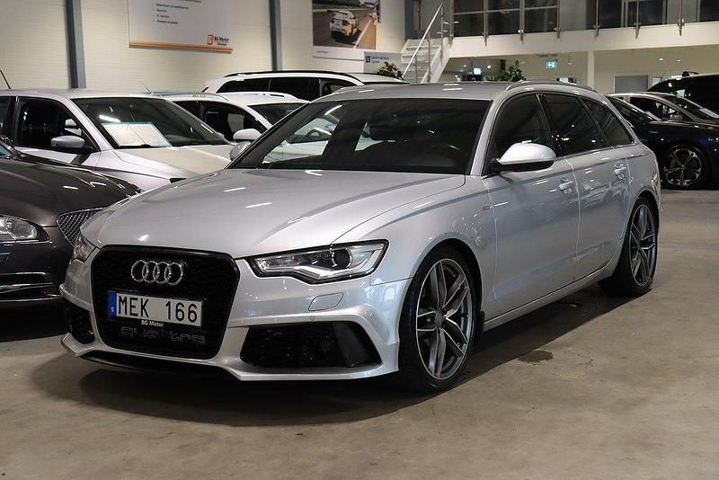 Silver Begagnad 2011 Audi A6 S-Line Kombi | 184 900 kr (Marknadspris) - Bild 1/4
