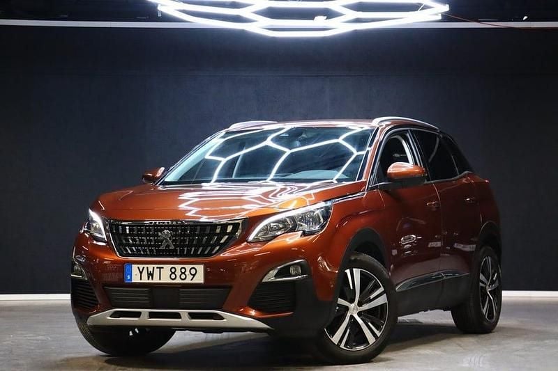 Begagnad Peugeot 3008 Allure 131 HK (96 kW) 2017 Mörkbrun (brun) SUV