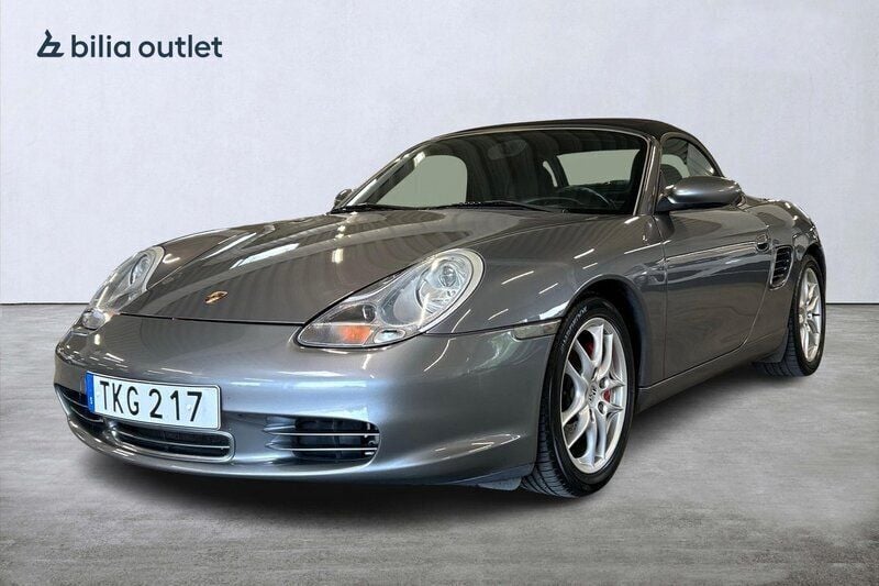 Silver Begagnad 2003 Porsche Boxster S Cab | 239 900 kr (Bra pris) - Bild 1/3