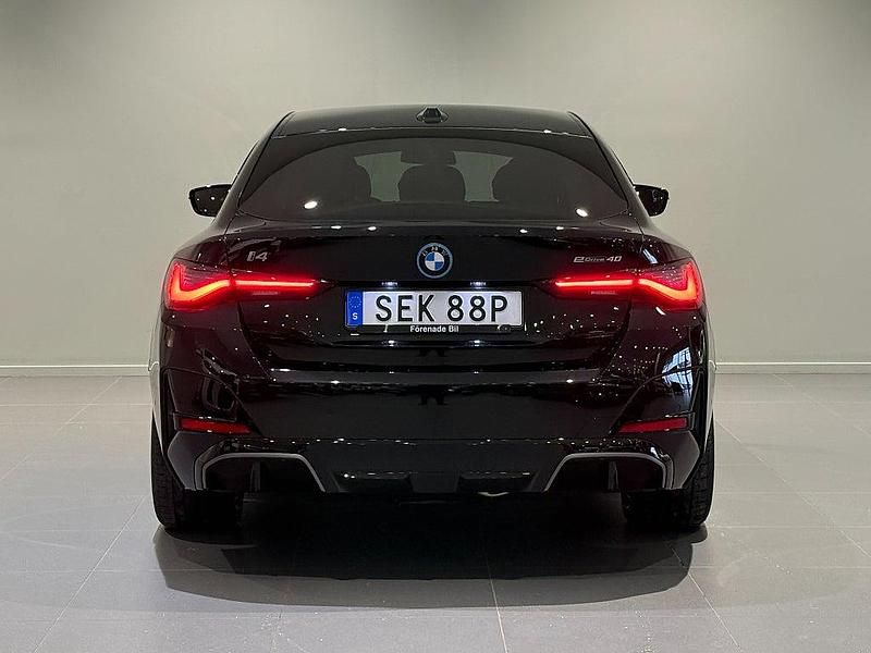 Ny BMW i4 Shadowline 250 kW (340 HK) 2026 Svart Sedan