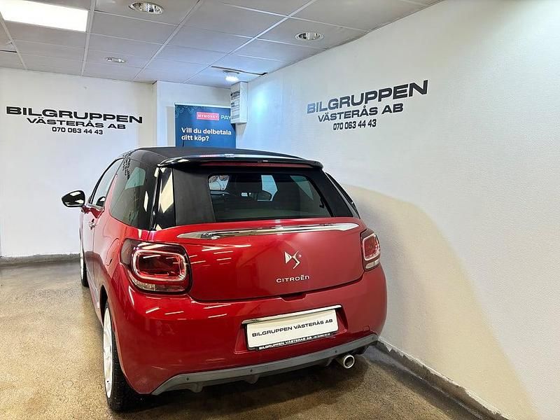 Begagnad Citroën DS3 Cabriolet 92 HK (67 kW) 2013 Röd Cab