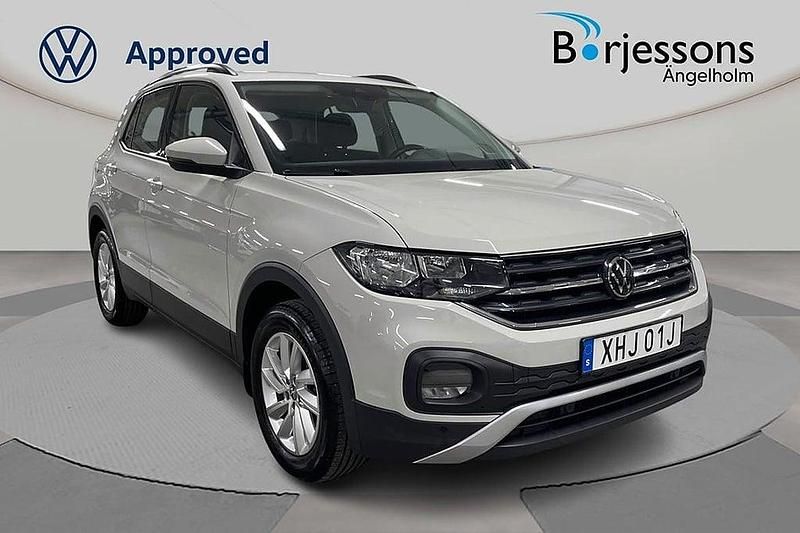 Grå Begagnad 2023 VW T-Cross SUV | 199 000 kr (Marknadspris) - Bild 1/4