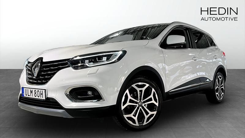Vit Begagnad 2022 Renault Kadjar Intens SUV | 209 900 kr (Marknadspris) - Bild 1/4