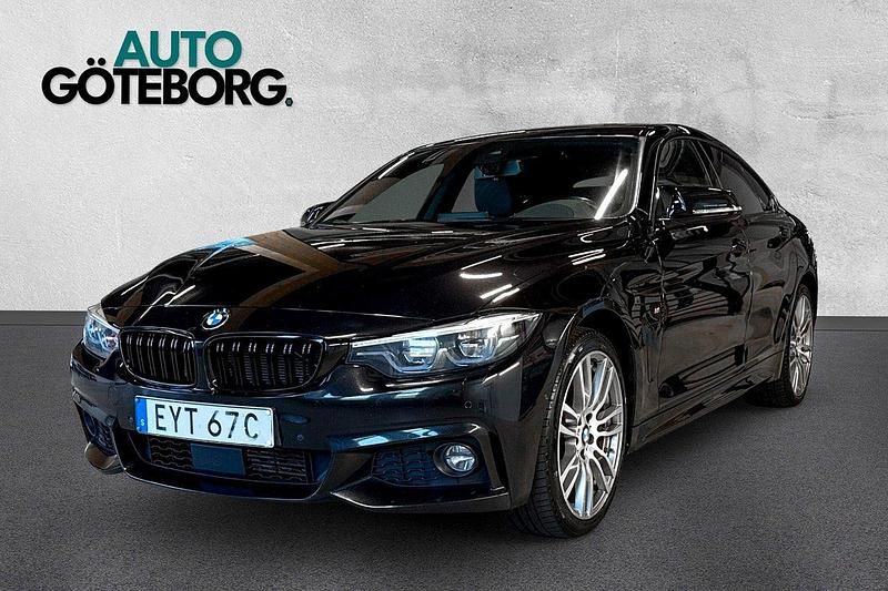 Svart Begagnad 2019 BMW 430 Gran Coupé M Sport Sportkupé | 339 900 kr (Dyr) - Bild 1/4