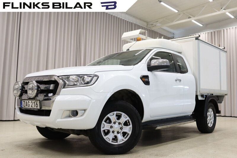 Vit Begagnad 2018 Ford Ranger Pickup | 249 900 kr (Marknadspris) - Bild 1/4