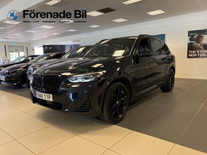 Svart Begagnad 2022 BMW X3 M Sport SUV | 449 000 kr (Marknadspris) - Bild 1/4
