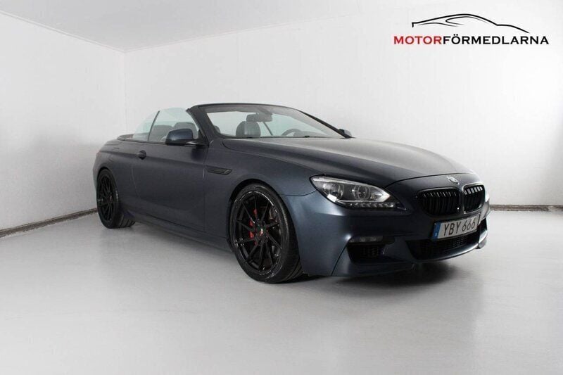 Mörkblå (blå) Begagnad 2012 BMW 650 Cabriolet M Sport Cab | 299 900 kr - Bild 1/4