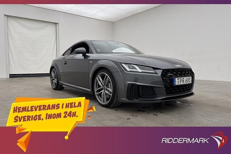 Grå Begagnad 2020 Audi TT S-Line Sportkupé | 429 900 kr - Bild 1/3