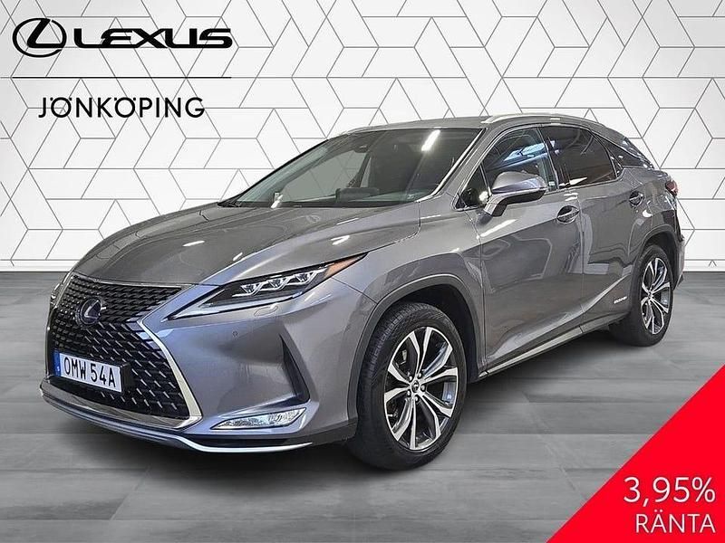 Grå Begagnad 2019 Lexus RX450h Executive Line SUV | 444 900 kr (Lite dyr) - Bild 1/4