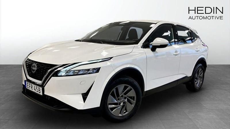 Vit Begagnad 2022 Nissan Qashqai Acenta SUV | 209 900 kr (Bra pris) - Bild 1/4