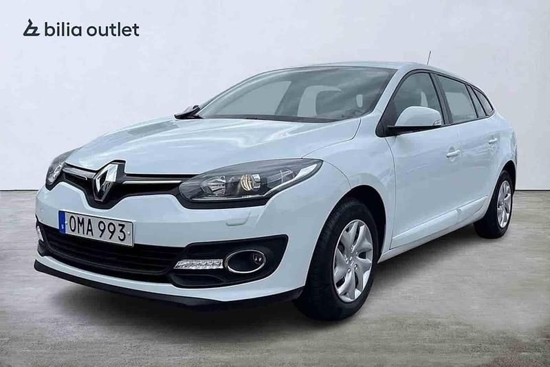 Vit Begagnad 2015 Renault Mégane GrandTour Kombi | 99 900 kr (Dyr) - Bild 1/1