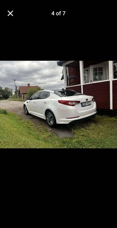 Vit Begagnad 2013 Kia Optima 3 Sedan | 85 000 kr - Bild 1/4