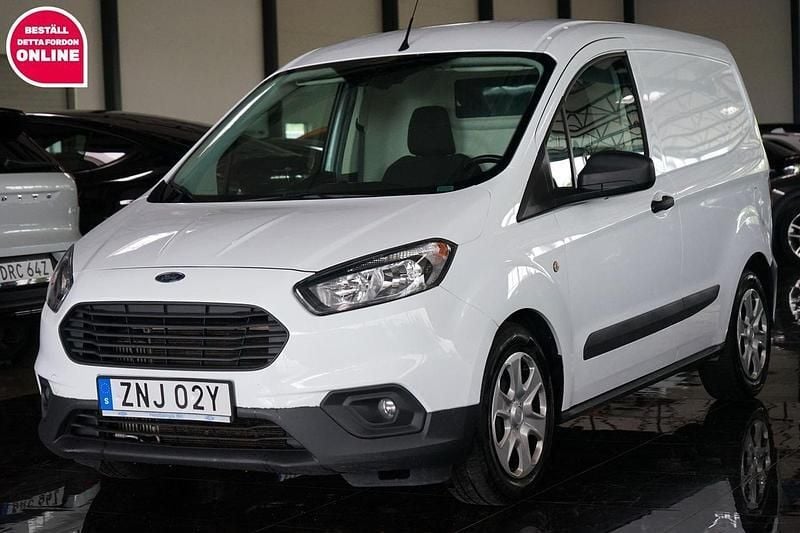 Vit Begagnad 2020 Ford Transit Van | 99 500 kr (Superpris) - Bild 1/4