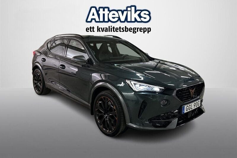 Mörkgrön (grön) Begagnad 2021 Cupra Formentor VZ SUV | 299 900 kr (Marknadspris) - Bild 1/4