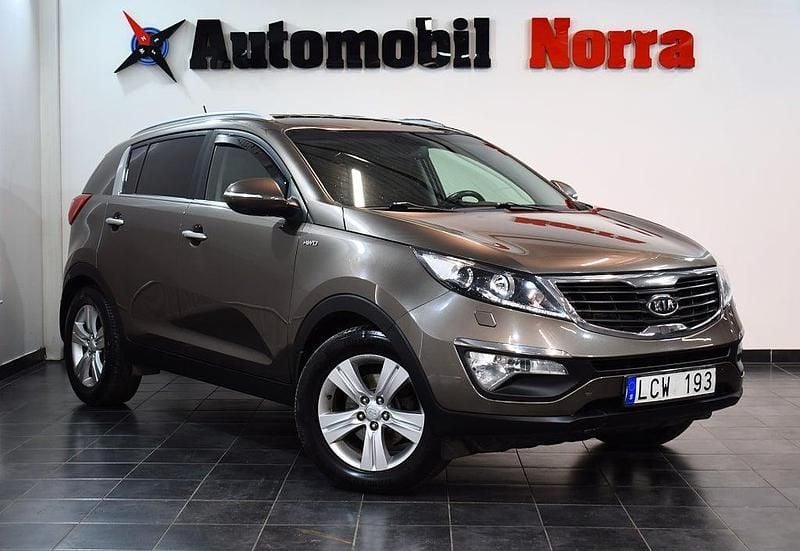 Brun Begagnad 2010 Kia Sportage EX SUV | 74 900 kr (Bra pris) - Bild 1/2