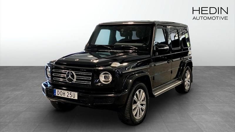 Svart (black) Begagnad 2021 Mercedes G350 SUV | 959 000 kr - Bild 1/4