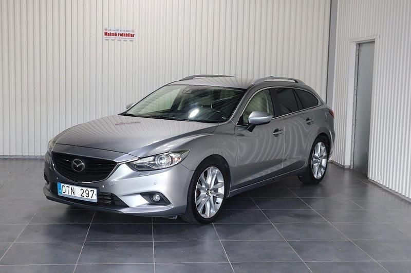 Grå Begagnad 2012 Mazda 6 Kombi | 79 900 kr (Marknadspris) - Bild 1/4