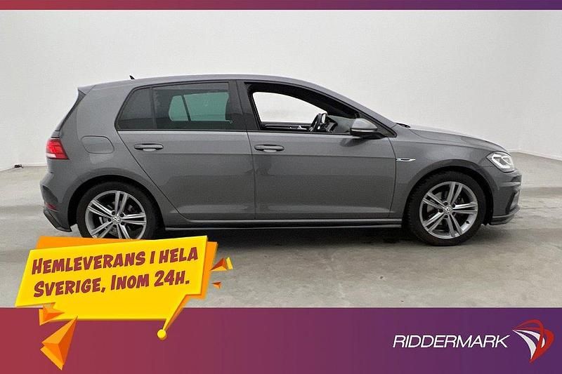 Mörkgrå Begagnad 2019 VW Golf VIII GT Halvkombi | 214 800 kr (Marknadspris) - Bild 1/3