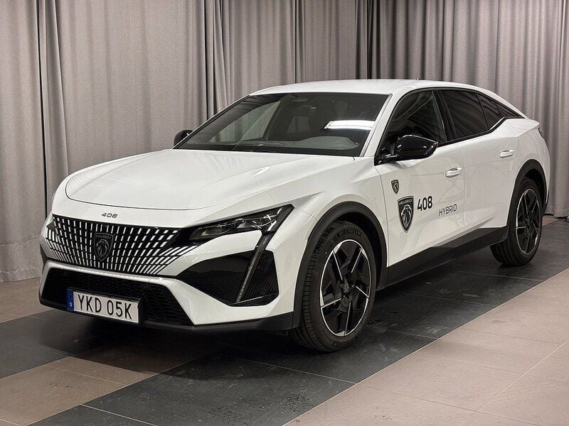 Vit Begagnad 2024 Peugeot 408 GT GT SUV | 369 900 kr - Bild 1/4