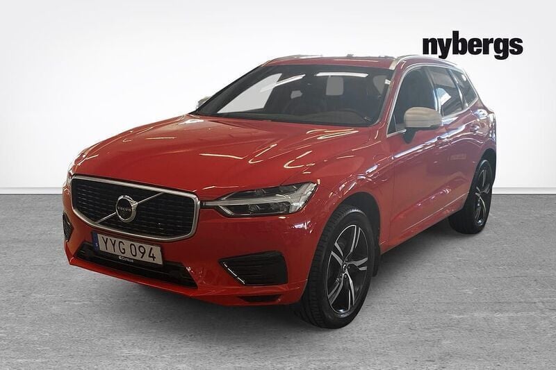 Röd Begagnad 2018 Volvo XC60 R-Design SUV | 359 000 kr (Superpris) - Bild 1/4