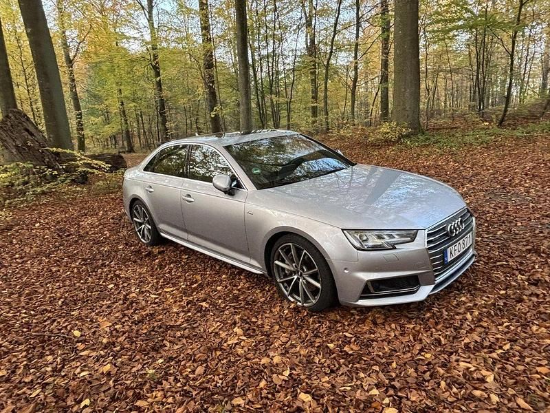 Silver Begagnad 2016 Audi A4 S-Line Sedan | 275 000 kr (Lite dyr) - Bild 1/4