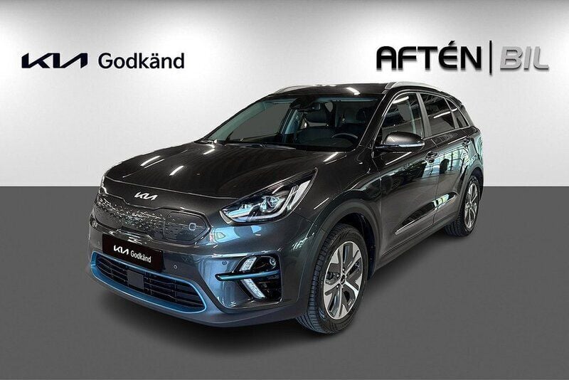Grå (interstellar grey metallic) Begagnad 2022 Kia e-Niro 2 SUV | 289 800 kr (Marknadspris) - Bild 1/3