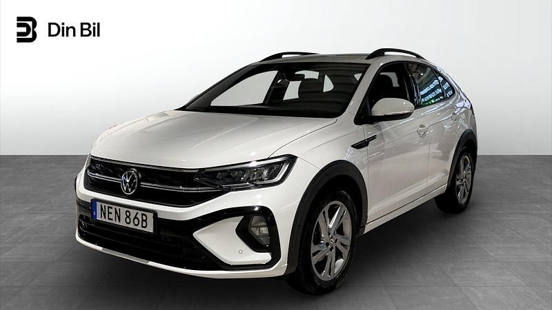 Vit Begagnad 2022 VW Taigo SUV | 234 900 kr (Marknadspris) - Bild 1/4