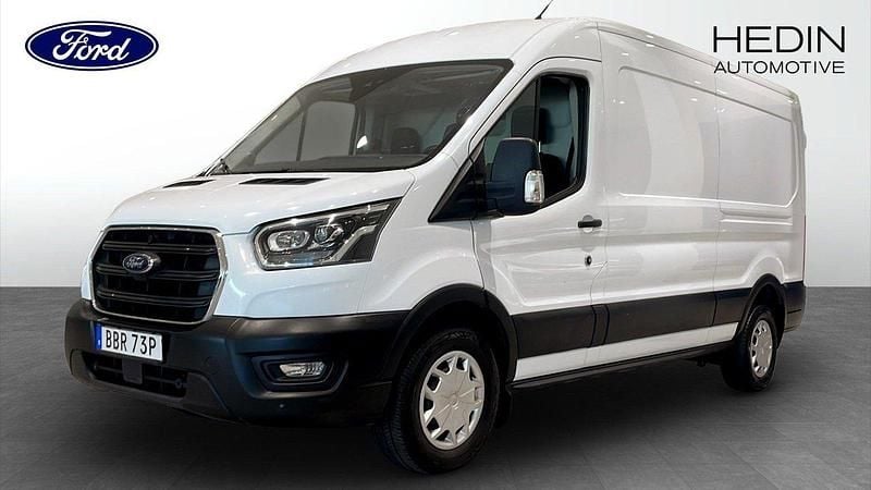 Vit (white) Begagnad 2020 Ford Transit Van | 239 900 kr (Superpris) - Bild 1/4