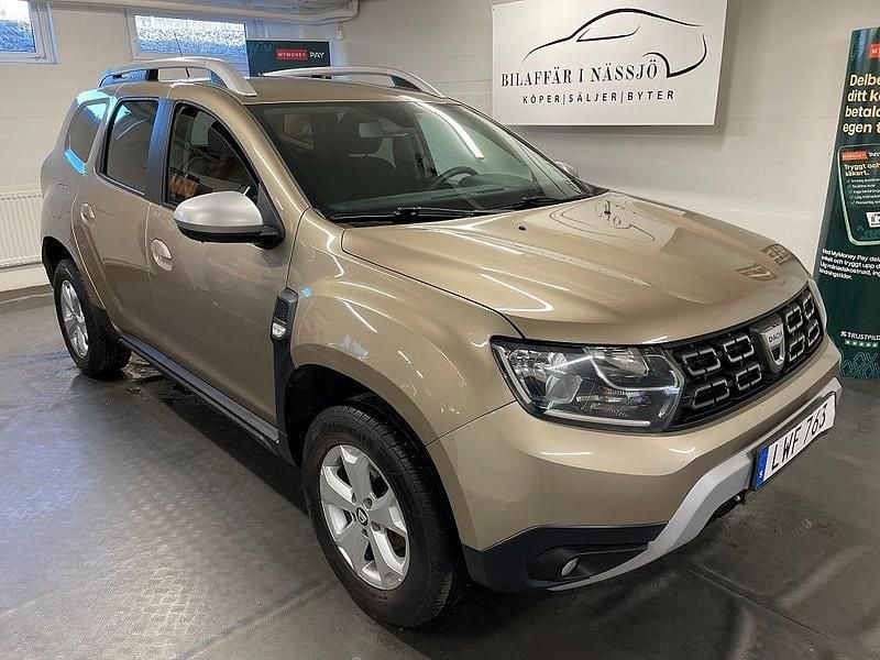 Ljusbrun Begagnad 2018 Dacia Duster SUV | 89 900 kr (Lite dyr) - Bild 1/4